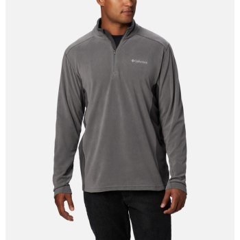 Columbia Muške Puloveri - Klamath Range II Half Zip Fleece Big Sive | PEAL-18359